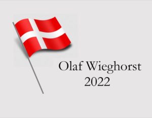 Olaf Wieghorst 2020 with a Danish Flag 