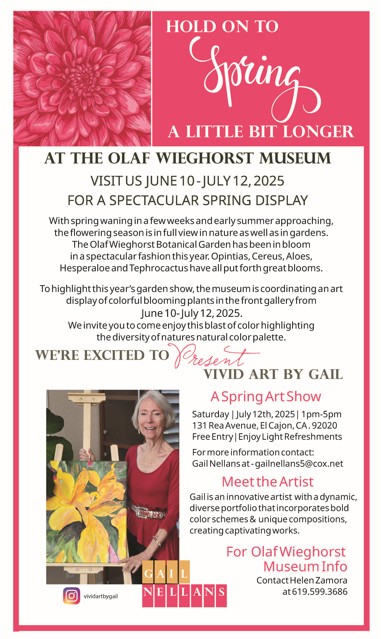 Spring Garden Show flyer